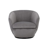 Treviso Upholstered Swivel Lounge Chair