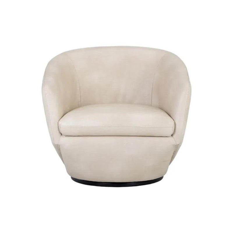 Treviso Upholstered Swivel Lounge Chair