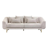 Veera Fabric Upholstered Luxurious Sofa