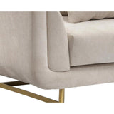 Veera Fabric Upholstered Luxurious Sofa