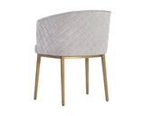 Cornella Fabric Upholstered Dining Armchair