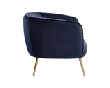 Amara Fabric Upholstered Lounge Chair