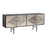 Arlington Black Iron Frame Sideboard