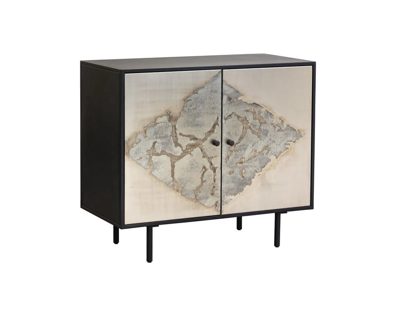 Arlington Black Iron Frame Sideboard