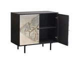 Arlington Black Iron Frame Sideboard