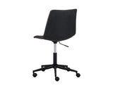 Cal Leather Upholstered Armless Office Chair