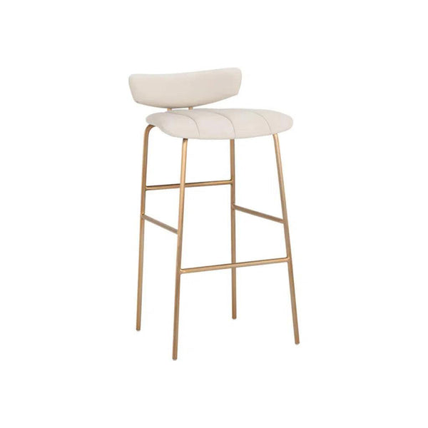 Lorelei Leather Upholstered Barstool