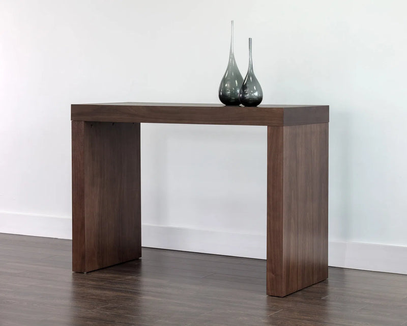 Faro Wooden Rectangular Bar Table