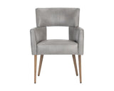 Amerie Leather Upholstered Dining Armchair