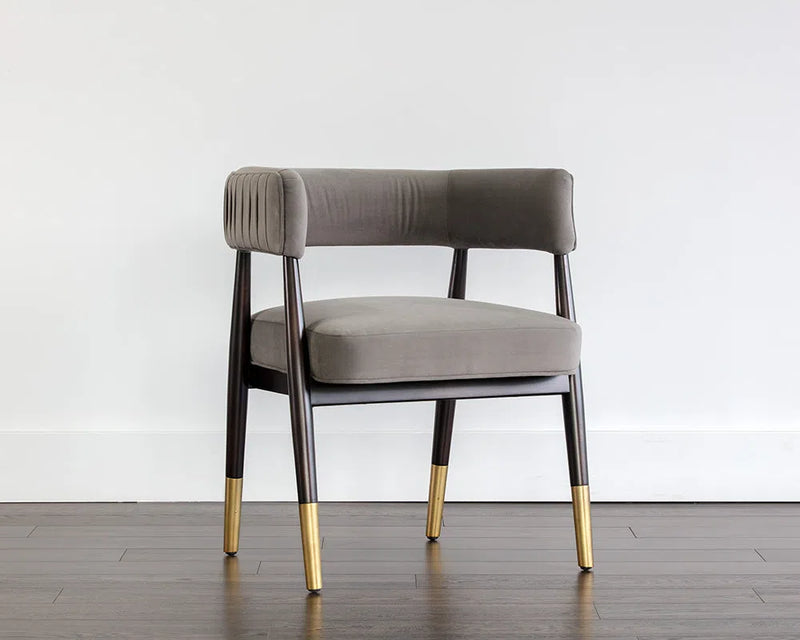 Callem Fabric Upholstered Dining Armchair