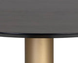 Monaco Wood Toppen Round Dining Table