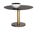 Monaco Wood Toppen Round Dining Table