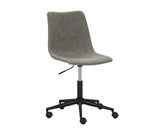 Cal Leather Upholstered Armless Office Chair