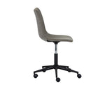 Cal Leather Upholstered Armless Office Chair