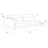 Kalani Fabric Upholstered Sofa