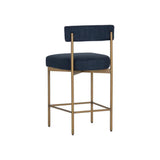 Seneca Fabric Upholstered Counter Stool