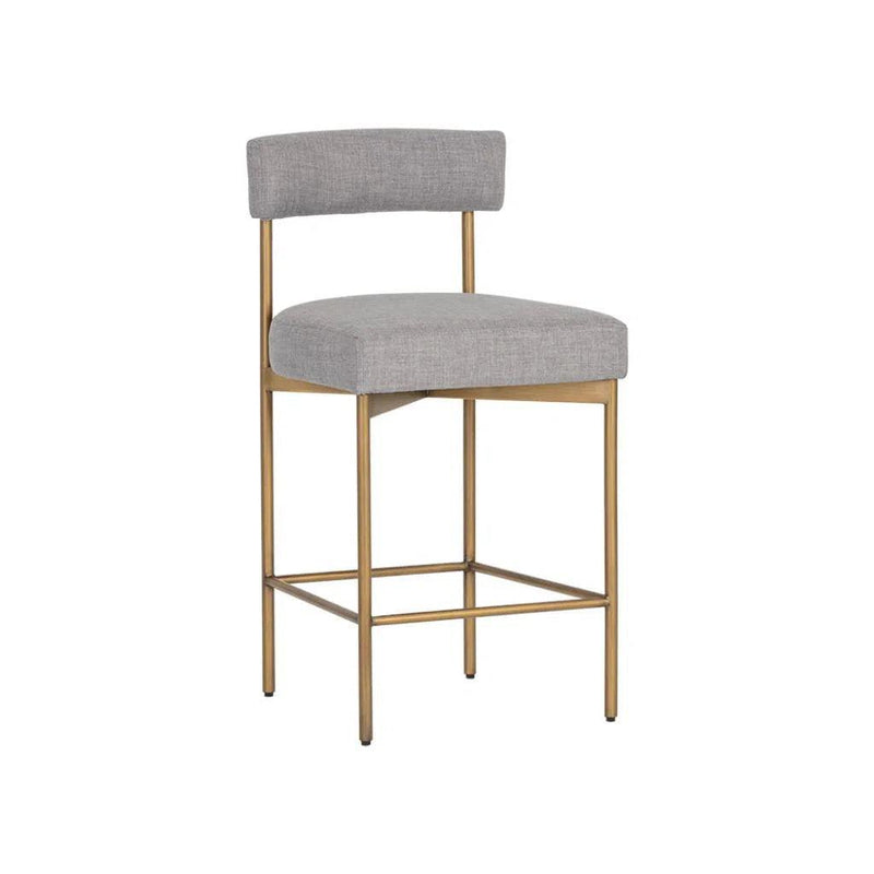 Seneca Fabric Upholstered Counter Stool