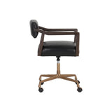 Keagan Leather Upholstered Office Chair