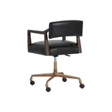 Keagan Leather Upholstered Office Chair