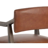 Keagan Leather Upholstered Office Chair