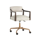 Keagan Leather Upholstered Office Chair