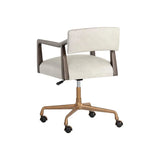 Keagan Leather Upholstered Office Chair