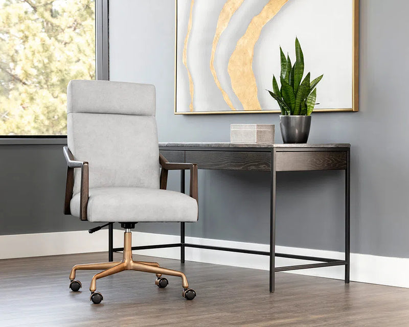 Collin Upholstered Modern Office Armchair