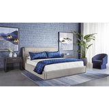 Senna Fabric Upholstered Modern Bed