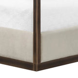 Casette Canopy Bed King Modern Design Stain Resistant