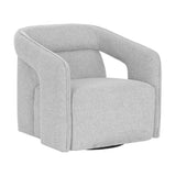 Kendrick Fabric Upholstered Swivel Lounge Chair