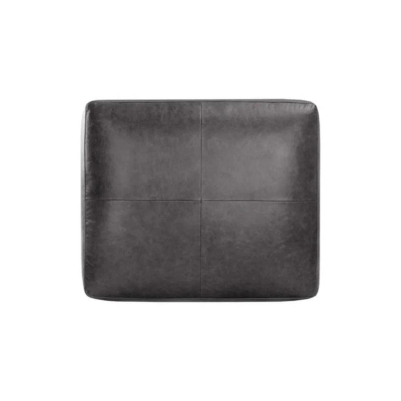 Watson Leather Upholstered Rectangular Modular Ottoman