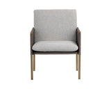 Bellevue Fabric Upholstered Lounge Chair