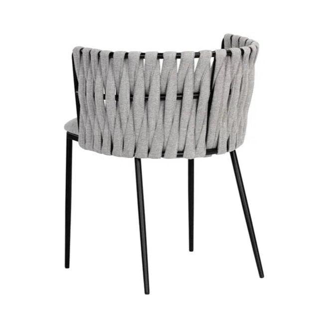 Sarai Dining Armchair Modern Design With Steel Legs