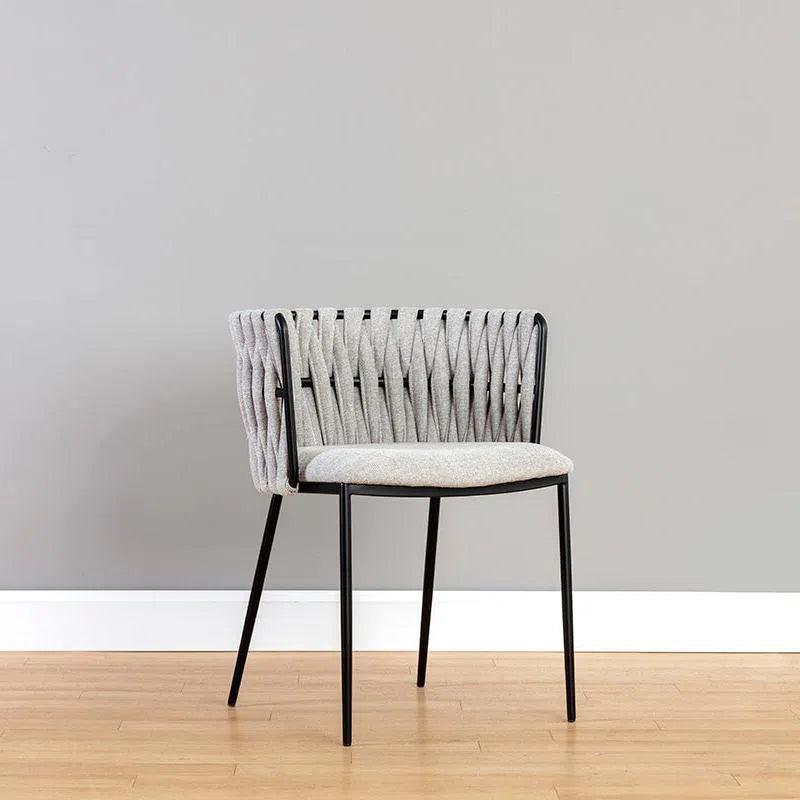 Sarai Dining Armchair Modern Design With Steel Legs