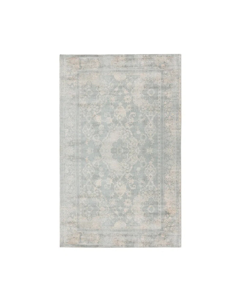 Boca Hand-Loomed Viscose Grey Rug