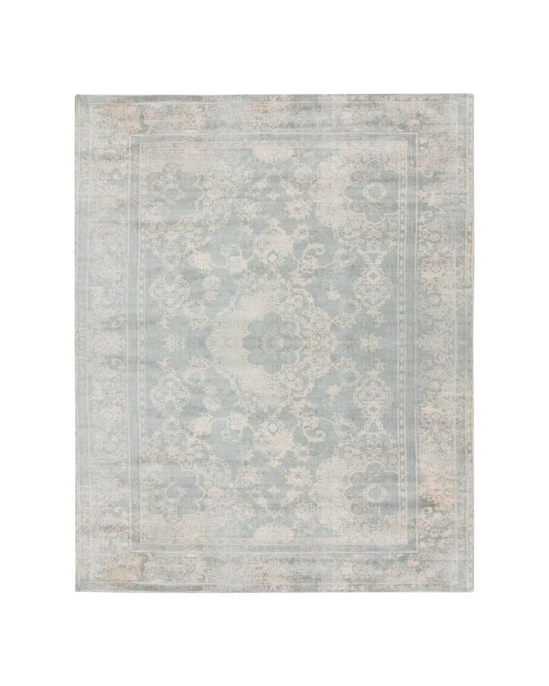 Boca Hand-Loomed Viscose Grey Rug