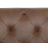 Westin Leather Upholstered Classic Sofa