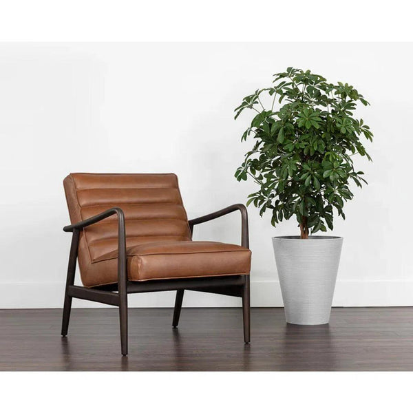 Lyric Leather Upholstered Lounge Chair