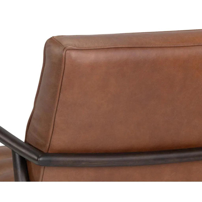 Lyric Leather Upholstered Lounge Chair