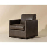 Portman Upholstered Swivel Robust Designed Lounge Chair