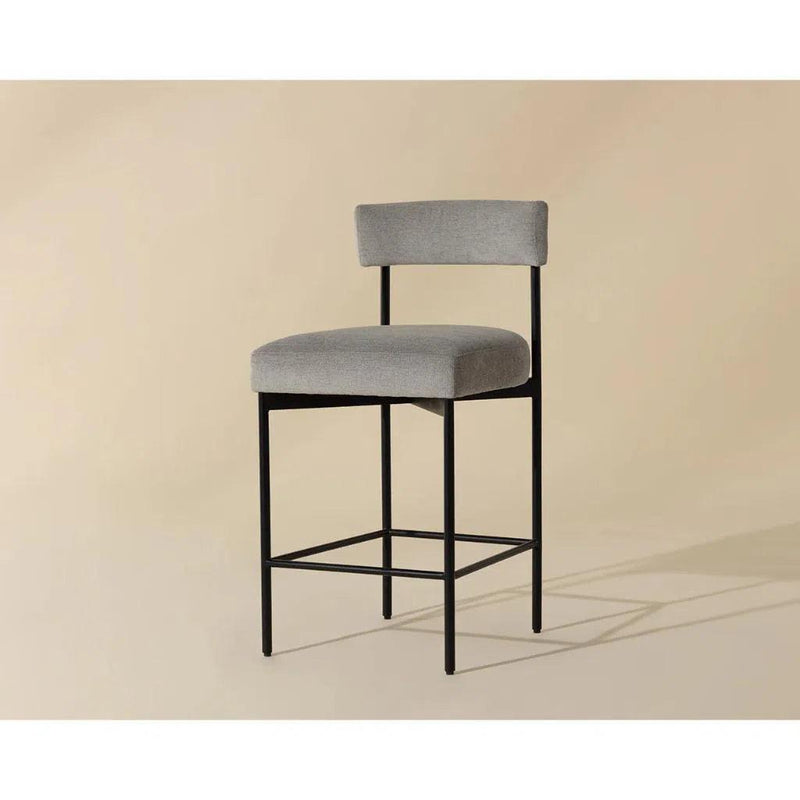 Seneca Fabric Upholstered Counter Stool