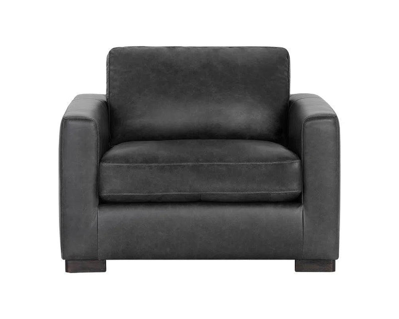 Baylor Leather Upholstered Armchair