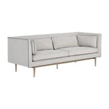 Batavia Leather Upholstered Bold Sofa