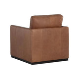 Portman Upholstered Swivel Robust Designed Lounge Chair