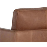 Portman Upholstered Swivel Robust Designed Lounge Chair