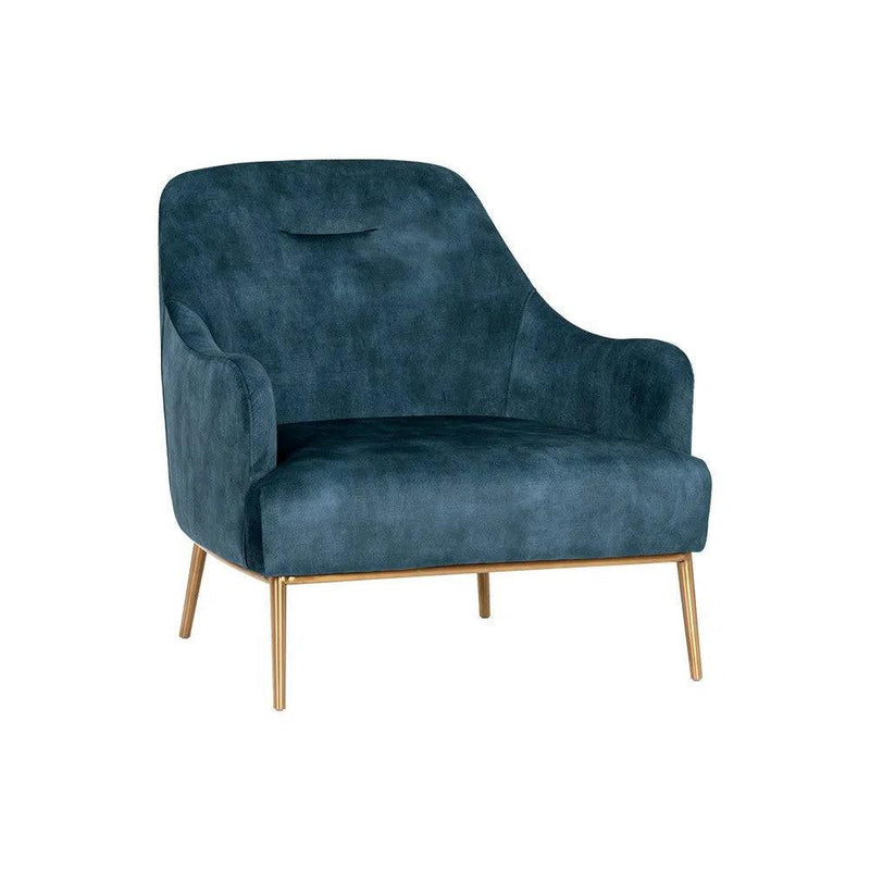 Cameron Fabric Upholstered Lounge Chair