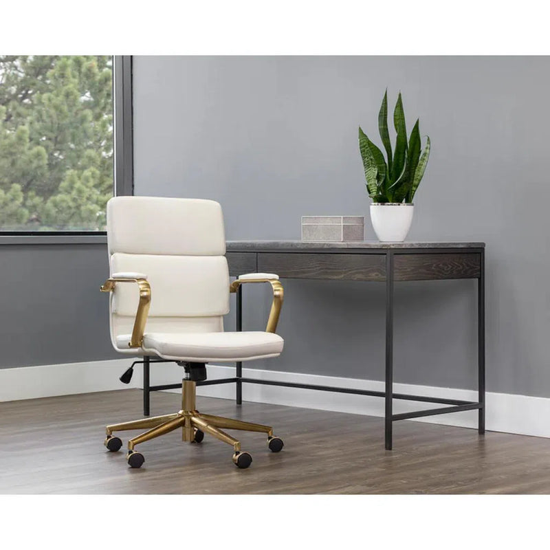 Kleo Leather Stylish Office Chair