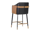 Carter Leather Upholstered Counter Stool