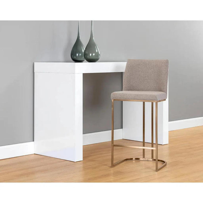 Rayla Fabric Upholstered Counter Stool