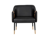 Carter Leather Upholstered Lounge Chair